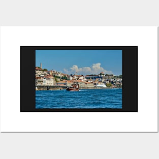 Porto - a boat's eye view Posters and Art